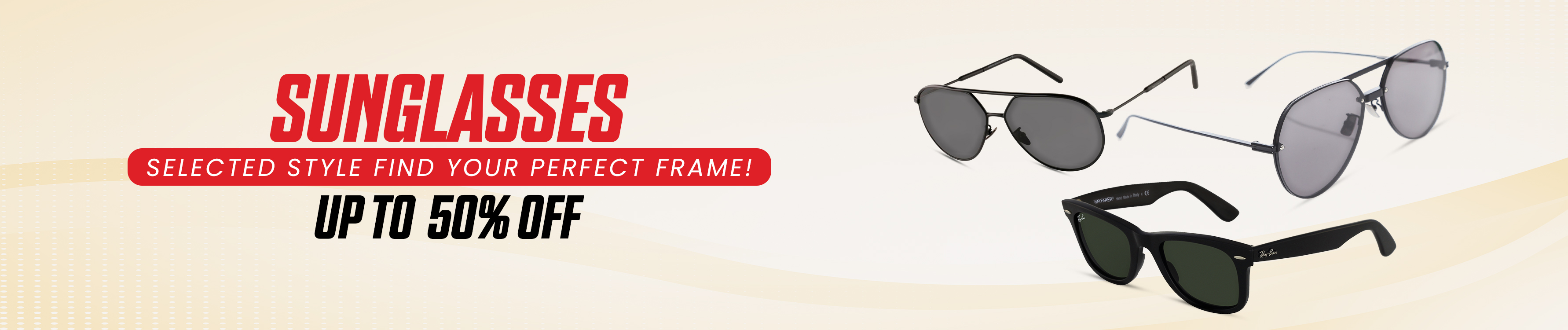 Sunglass Banner